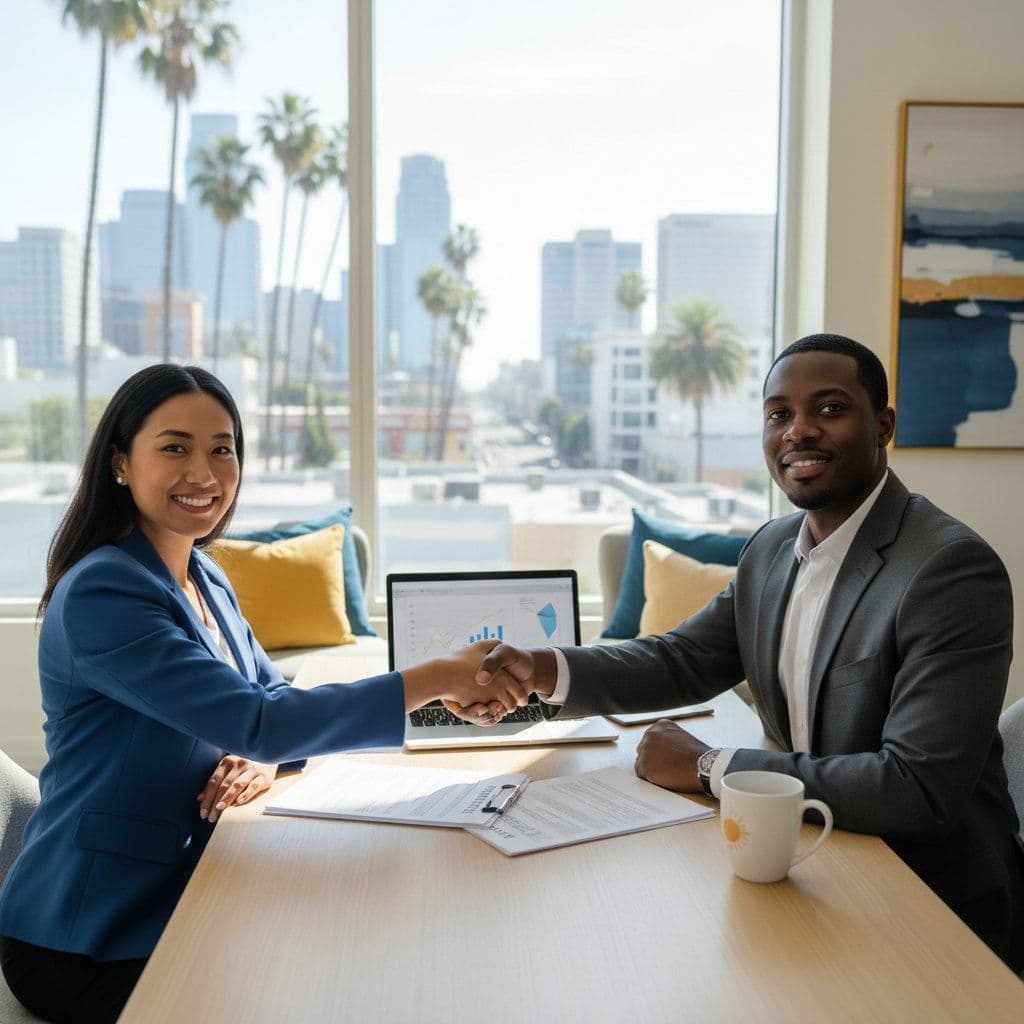 MEET employees working